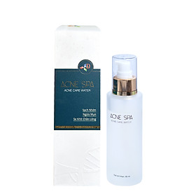 Nước hoa hồng làm sạch nhờn Acne Spa Acne Care Water - 80ml - Làm sáng da và cân bằng độ nhờn trên da