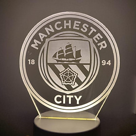Mua Đèn Led 3D Manchester City decor bàn học decor bàn làm việc quà tặng sinh nhật có khắc tên