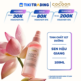 Tinh chất xịt dưỡng sen Cocoon 100ml