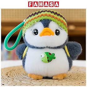 Móc Khóa Thú Bông White Penguin - HGT-13