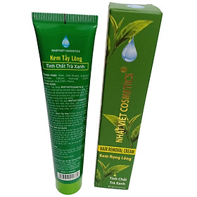 Kem rụng lông 60ml - Nhật Việt Trà xanh - Tinh chất Serum