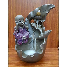 Mua Thác khói tiểu áo tím-Thac Khoi trầm hương/+tăng 5 nụ Trầm của shop.