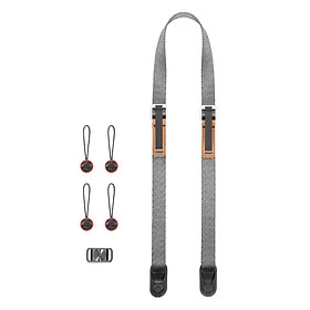 Dây Máy Ảnh Peak Design Leash Xám - Size Nhỏ - Hàng Chính Hãng