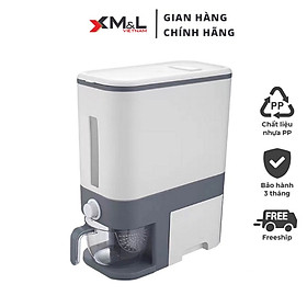 Thùng đựng gạo thông minh Royal Care 6068 - thùng đựng ngũ cốc, chống côn trùng, ẩm mốc