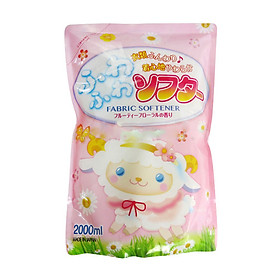 Nước xả vải PAPAI hồng 2l