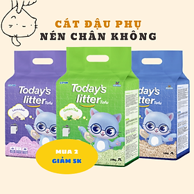  Cát vệ sinh đậu nành cho mèo - TODAY'S LITTER TOFU (7L)