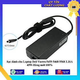 Sạc dùng cho Laptop Dell Vostro 5459 5468 5568 2.31A 45W - Hàng Nhập Khẩu New Seal