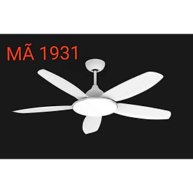 Mua quạt trần trên nhà Cánh ABS Vân Gỗ Động Cơ DC 6 vận tốc Gió  Có Đèn LED  Có REMO