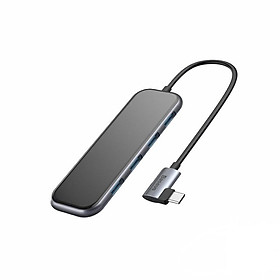 Mua Bộ Hub chuyển đổi Type C Baseus 5 in 1 CAHUB - EZ0G ( USB 3.0 x 4 + Type-c PD ) - Hàng chính hãng