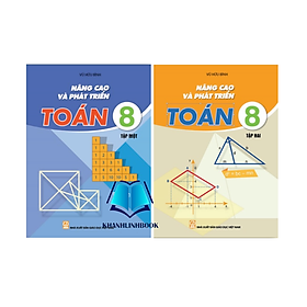 Sách - Combo Nâng cao và phát triển toán 8 - tập 1 + 2
