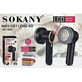 Máy cắt lông xù đa năng mini SOKANY SK-12004 cắt lông xù, vải xù quần áo cắt siêu bén siêu bền tiện lợi - HÀNG CHÍNH HÃNG - DELIYA