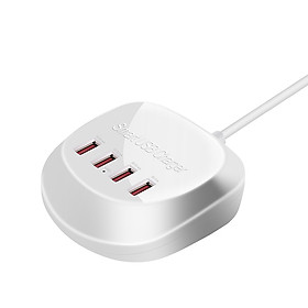 WLX-T3 Smart Multi-port USB Fast Charger Portable Four Ports Quick Charge Multiple Protection For Mobile Phones Laptops