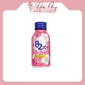 82X The Pink Collagen 100ml hàm lượng 1000mg Collagen nước uống đẹp da từ Nhật