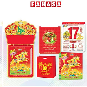 Lịch Bloc Cực Đại - Chủ Đề Bonsai - Phong Thủy - Thư Pháp - Mã Đáo Thành Công - Hương Trang HT6