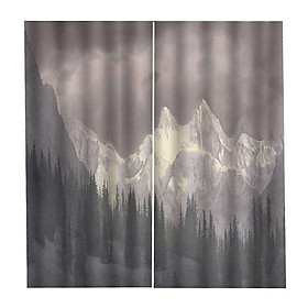 Waterproof Digitial Printed 3D Curtain Drapes for Bedroom Living Room 1