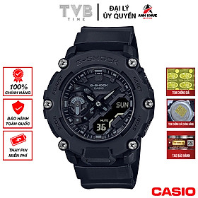 Đồng hồ nam dây nhựa Casio G-Shock chính hãng Anh Khuê GA-2200BB-1ADR