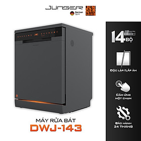 Mua Máy rửa bát Junger DWJ-143 Dung tích 14 bộ Sấy khô Diệt khuẩn UV Hàng Chính Hãng Bảo Hành 24 Tháng