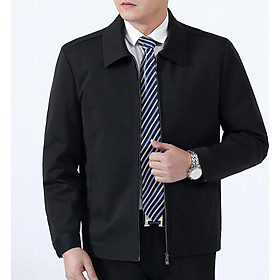 Áo Khoác Nam Trung Niên 2 Lớp Cổ Bẻ Chất Vải Dày Và Ấm Form Áo Vest Cao Cấp