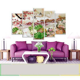 Tranh Treo 3D Phòng Khách |Giả Ngọc |T3M-10469