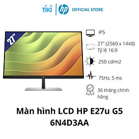 Màn hình vi tính HP E27u 27 inch G5 QHD USB-C Monitor,3Y WTY_6N4D3AA