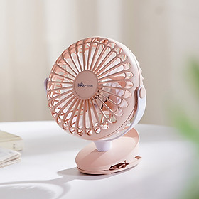 Bear electric fan DFS-A03P1 table clamp dual-use portable charging built-in night light