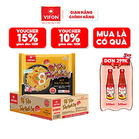 Thùng 24 mì trộn trứng muối cay vifon