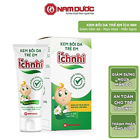 Kem bôi da trẻ em Ích Nhi 20g giúp giảm mẩn ngứa, sưng đỏ