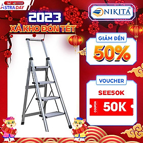 Mua Thang Nhôm Gia Đình Cao Cấp BT - Chính Hãng NIKITA