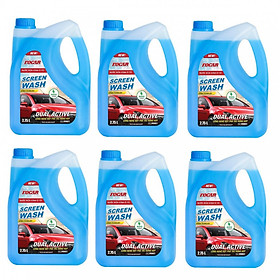 Combo 5 can nước rửa kính focar tặng 1 can