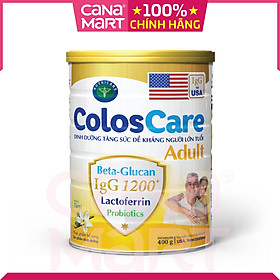 Sữa bột Nutricare ColosCare Adult tăng sức đề kháng người lớn tuổi (400g)