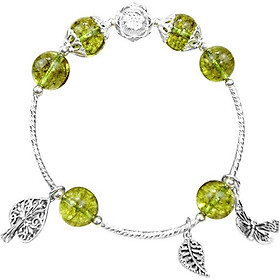 Vòng Tay Phong Thủy Đá Peridot