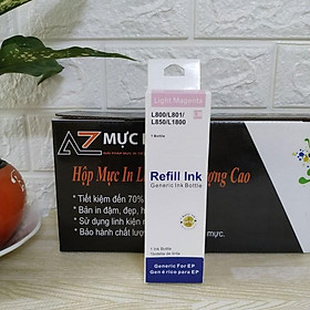 Mực in phun màu 100ml cho máy in phun Epson L310, L360, L805, T60, L800, L120, L1300, L1800... Chất lượng