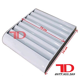 Chuyển hướng gió bằng sắt hoặc nhựa cao cấp, mặt nạ dành cho cục nóng điều hoà