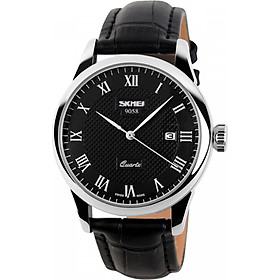 Đồng hồ nam dây da Skmei 9058CL