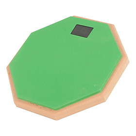 8 Inch Rubber Wooden Dumb Drum Practice Training Drum Pad Music Instruments for Jazz Drums Exercise