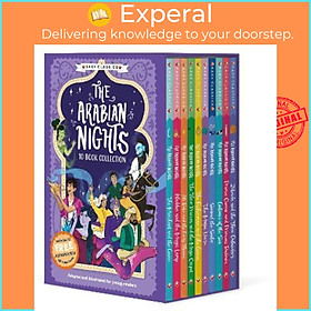 Sách - The Arabian Nights Children's Collection (Easy Classics): 10 Book Box Set by Kellie Jones (UK edition, paperback)