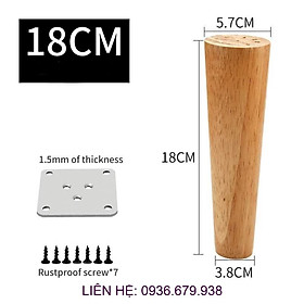 Mua 《GIÁ TẬN XƯỞNG》CHÂN GỖ CAO SU TRÒN  THẲNG NHIỀU KÍCH THƯỚC VÀ MÀU SẮC