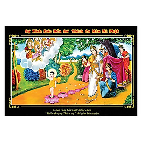 Mua Tranh Phật treo tường khung cảnh vười Lâm tỳ ni trang trí nhà cửa hiện đại  Tranh Phật Giáo Phật Thích Ca Mâu Ni 2058
