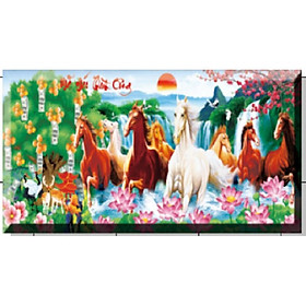 Mua Tranh thêu Mã đáo thành công  - LV3277