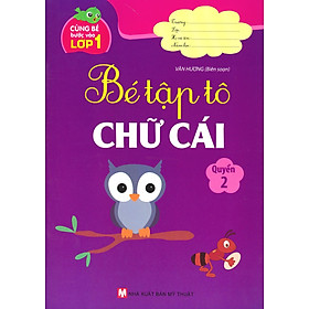 Cùng bé bước vào lớp 1 - bé tập tô chữ cái- q,2