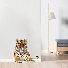 Tiger Wall Decor Durable DIY Art Wall Decor Mural for Party Room Living Room