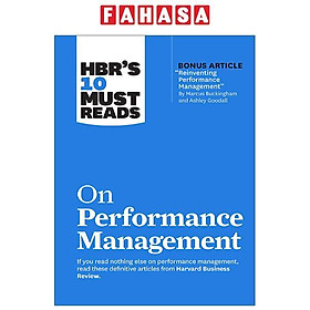 HBR's 10 Must Reads: On Performance Management