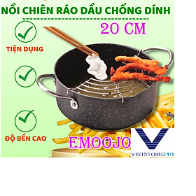 Mua Nồi Chiên Chống Dính EMOOJOO Full Box
