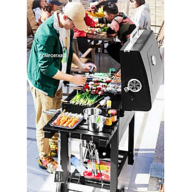 Mua Bếp Nướng Than Hoa Sân Vườn Sang Trọng BBQ