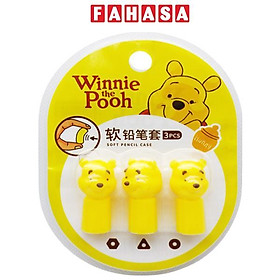 Bộ 3 Nắp Đậy Bút Chì Gấu Pooh - Ume E0301M3