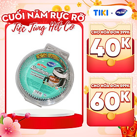 Giấy bạc lót nồi chiên không dầu MyJae (Dạng tròn)