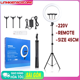 Mua Đèn led ring L45Cm hỗ trợ ánh sáng livestream   makeup   chụp hình   unbox sản phẩm
