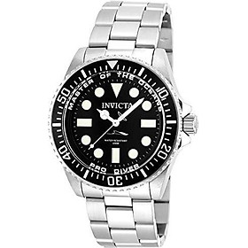 Invicta Men's 20119 Pro Diver Analog Display Swiss Quartz Silver Watch