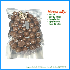 Combo 2 gói macca sấy nứt vỏ cao cấp Minh Quang (500g x 2) - Hạt dinh dưỡng cho bà bầu, trẻ em, làm sữa hạt, hỗ trợ làm đẹp - kèm đồ khui