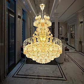 Đèn Chùm Pha Lê CFL927 đính 85 hạt pha lê